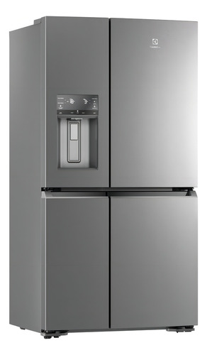 Geladeira com freezer inverter Electrolux DQ90X con capacidad de 585L -inox
