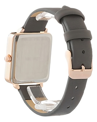 Reloj Mujer Nine West Correa De Piel 31 Mm Nw/2670rggy