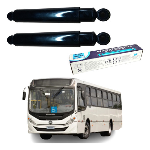 Par Amortecedor Dianteiro Vw Ônibus 16180 16210 17210 