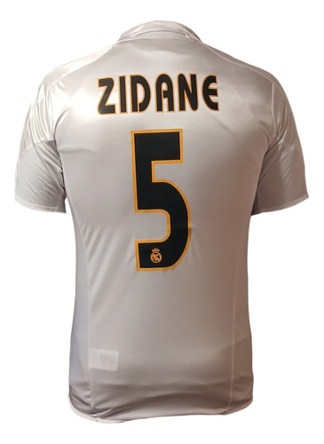 Camiseta Zidane Real M. Retro Clasica 