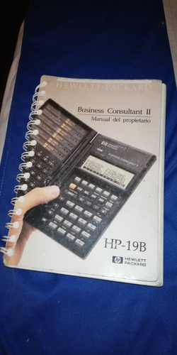 Manual De Calculadora Vintage Hewlett Packard 19b