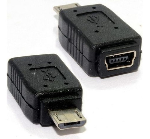 Adaptador Micro Usb Macho A Mini Usb Hembra