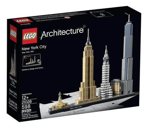 Lego Architecture Ciudad Nueva York 21028 Skyline Collection