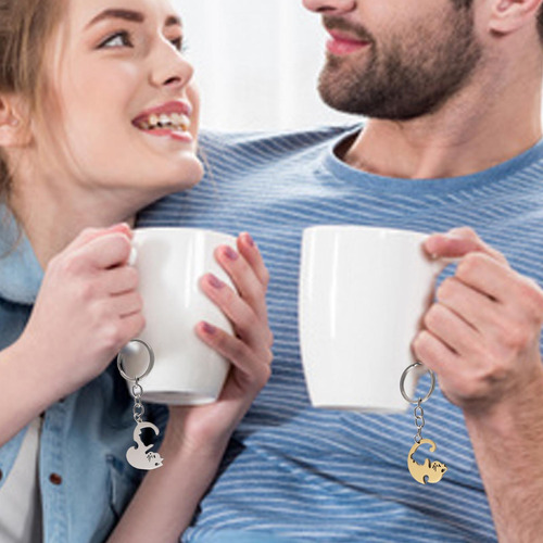 Llavero A Juego Llavero De Pareja Llavero A Juego Y Negro De