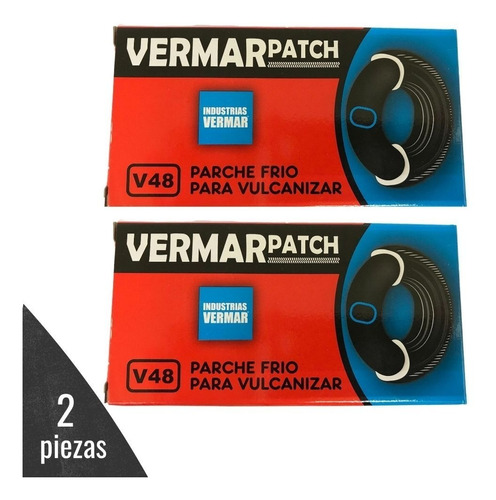 Parche Para Bicicleta O Moto 2 Cajas De 48 Pzs