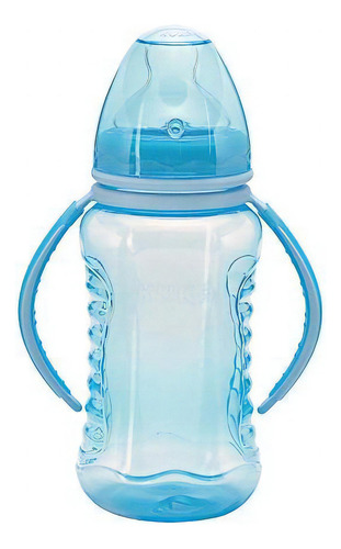 Biberón de 330 ml con mango rechoncho, fácil de usar para niños