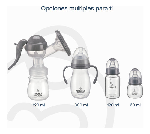 Set De Lactancia 6 En 1 Mamaderas Y Accesorios Bebesit