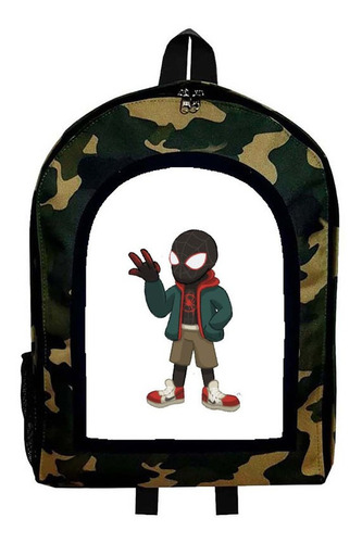 Mochila Camuflada Spiderman Mod Aar99