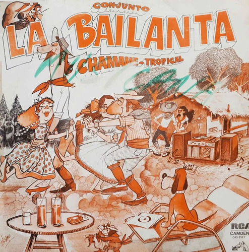 Conjunto La Bailanta  - Chamame Tropical Lp