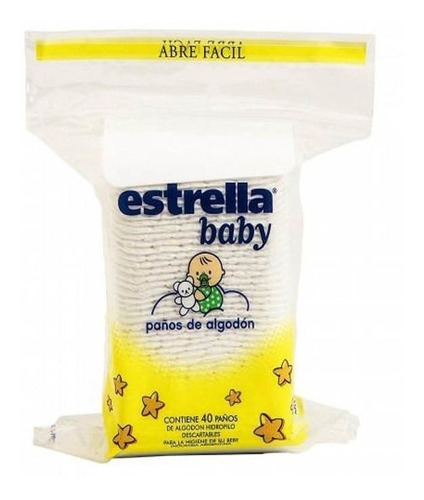 Estrella Baby Paños X 40 Unidades