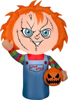 Muñeco Chucky Inflable Chucky Para Carro Car Buddy