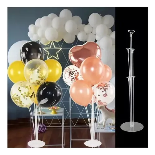 Soporte Acrílico Para Árbol De Globos Base Por 7 Globos