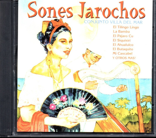 Conjunto Villa Del Mar Sones Jarochos Cd 16 Tracks Como Nuev