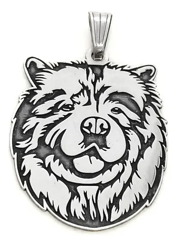 Dije Perro Chow Chow Mascota Plata 925