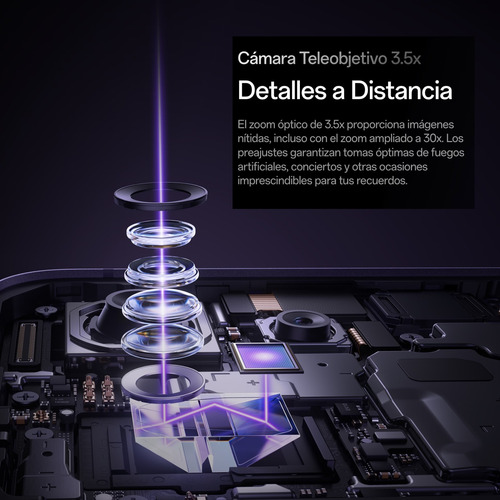 Oppo Reno13 Pro 5g Dual Sim 512 Gb Graphite Grey 12 Gb Ram Negro