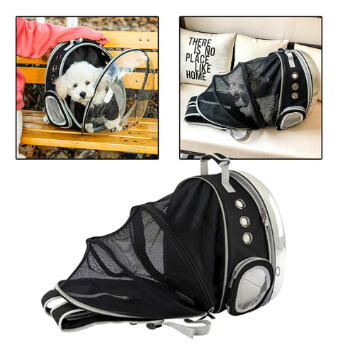 Portador De Gato Expandible, Mochila De Burbuja Transparente