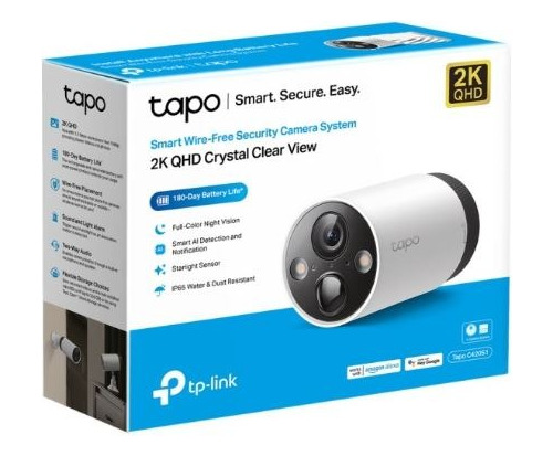 Sist Seg Wi-fi Tapo C420s2 2*cam Indoor Hd