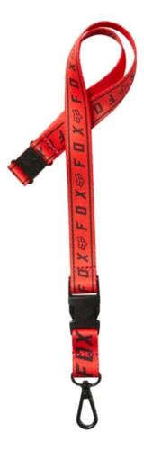 Llavero Colgante Rojo Pinnacle Lanyard Moto Enduro Mx Fox