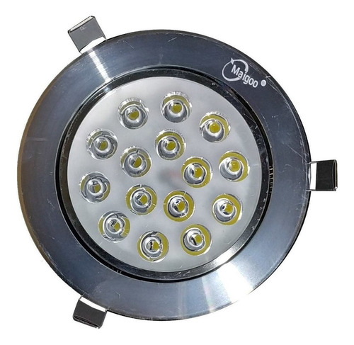 Spot Led 15w Satinado Empotrar Plafon O Bote 12cm Mgdir15