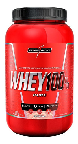 Imagem 1 de 4 de Whey Protein 100% Pure 907gr - Integral Médica
