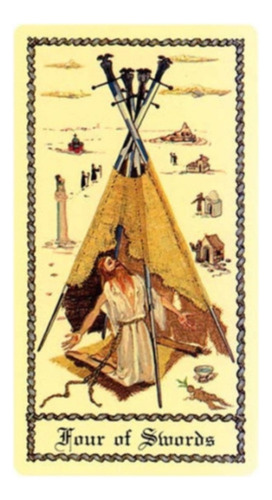 Tarot Medieval Scapini Cartas Baralho Esotérico - Original
