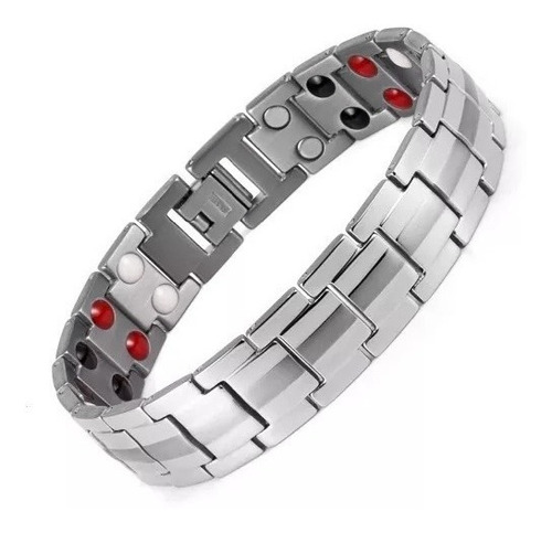 Titanio Brazalete Magnético Pulsera Titanium Model Iones Xto