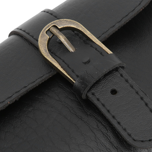 Bolsa De Cuero Pu Con Cabeza De Scooter, Manillar Plegable,