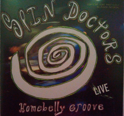 Cd Spin Doctors  Homebelly Groove 