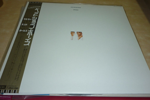 Pet Shop Boys Please Vinilo Japon  10 Puntos Obi Insert