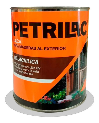 Laca Melacrilica  Doble Filtro Uv 1 Lt. Petrilac - Iacono