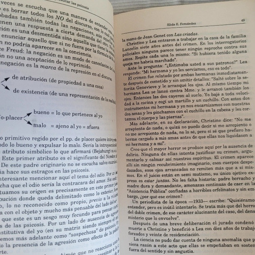 Imagen 5 de 9 de Diagnosticar Las Psicosis Elida E Fernandez Editorial Data