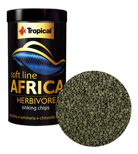 Ração Para Ciclídeos Tropical Soft Line Africa Herbivore 52g