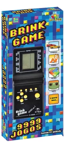 Mini Game Antigo Retrô Brink Game Tetris 9999 Jogos