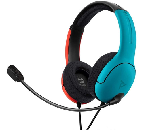 Pdp Auricular Para Switch Lvl40 C/cable Azul/rojo - Sniper