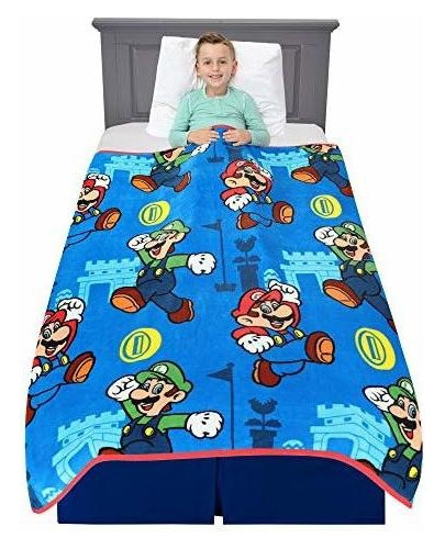 Manta De Felpa Supersuave Para Niños, 46 X 60 Pulgadas...