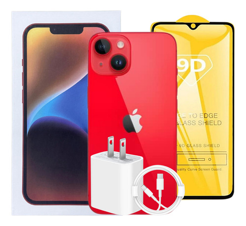 Apple Iphone 14 (512gb) - Rojo Esim Con Caja Original Rojo (Reacondicionado)