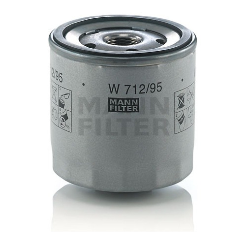 Filtro Aceite W712/95 Golf Jetta Leon Iii Turbo Mann Filter