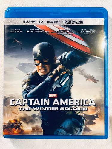 Capitán America Soldado Del Invierno Bluray 3d