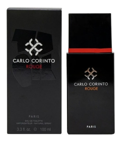 Imagen 1 de 1 de Perfume Rouge De Carlo Corinto 100 Ml Eau De Toilette Nuevo Original