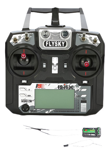 Flysky Fs-i6x 2.4g 6ch Rc 2a Transmisor Con Receptor Ia6b Pa