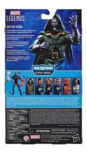 Marvel Legends Series Doctor Doom 4 Fantasticos E7497