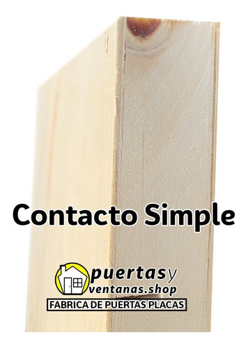 Imagen 4 de 10 de Puerta Placa Pino Repuesto 70x200 Sin Marco Leer Descripción