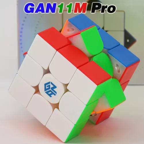 Cubo Mágico Profissional Gan 11 M Pro 3x3x3 Magnético