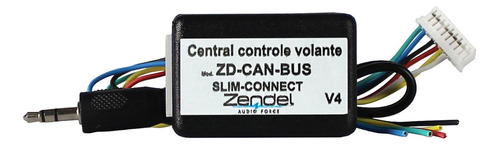 Interface Controle Comando De Som Volante Canbus Zd-can V4