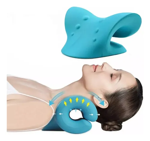 Soporte Lumbar Almohada Cervical Relajador Cuello Hombros