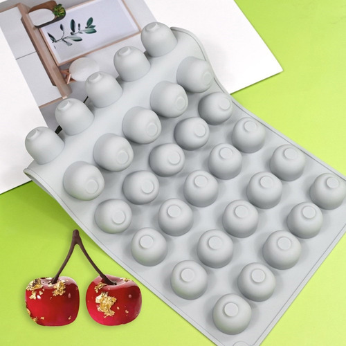 Ri Moldes:moldes Pequeños For Mousse Con Forma De Cereza,