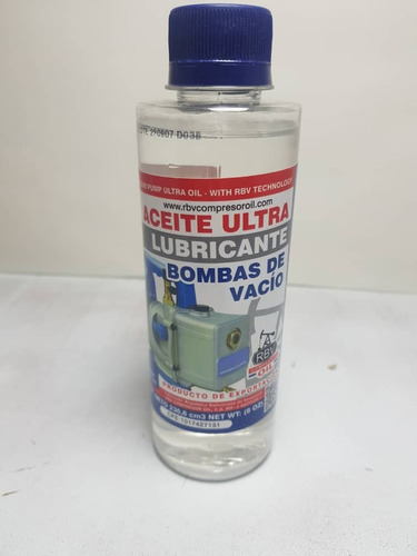 Aceite Para Bomba De Vacío 8 Onzas