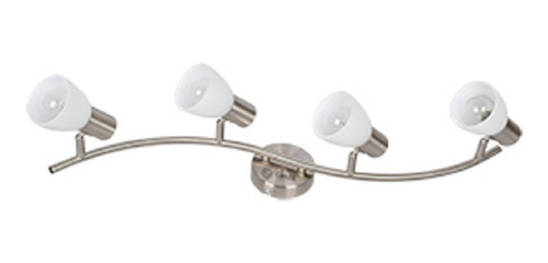 Imagen 2 de 8 de Aplique Pared Techo Interior 4 Luces E14 Nuria Apto Luz Led