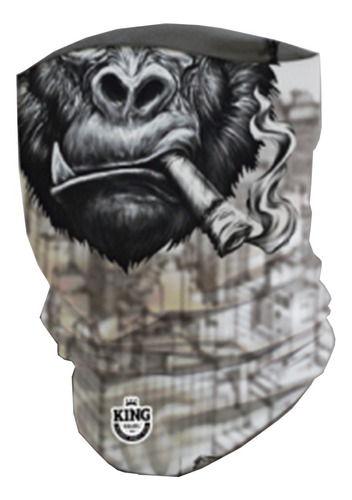 Bandana Mascara Pesca King Com Proteção Solar Uv 03 Gorilax