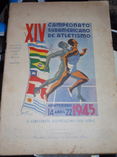 * Xiv Campeonato Sudamericano De Atletismo Damas - Año  1945